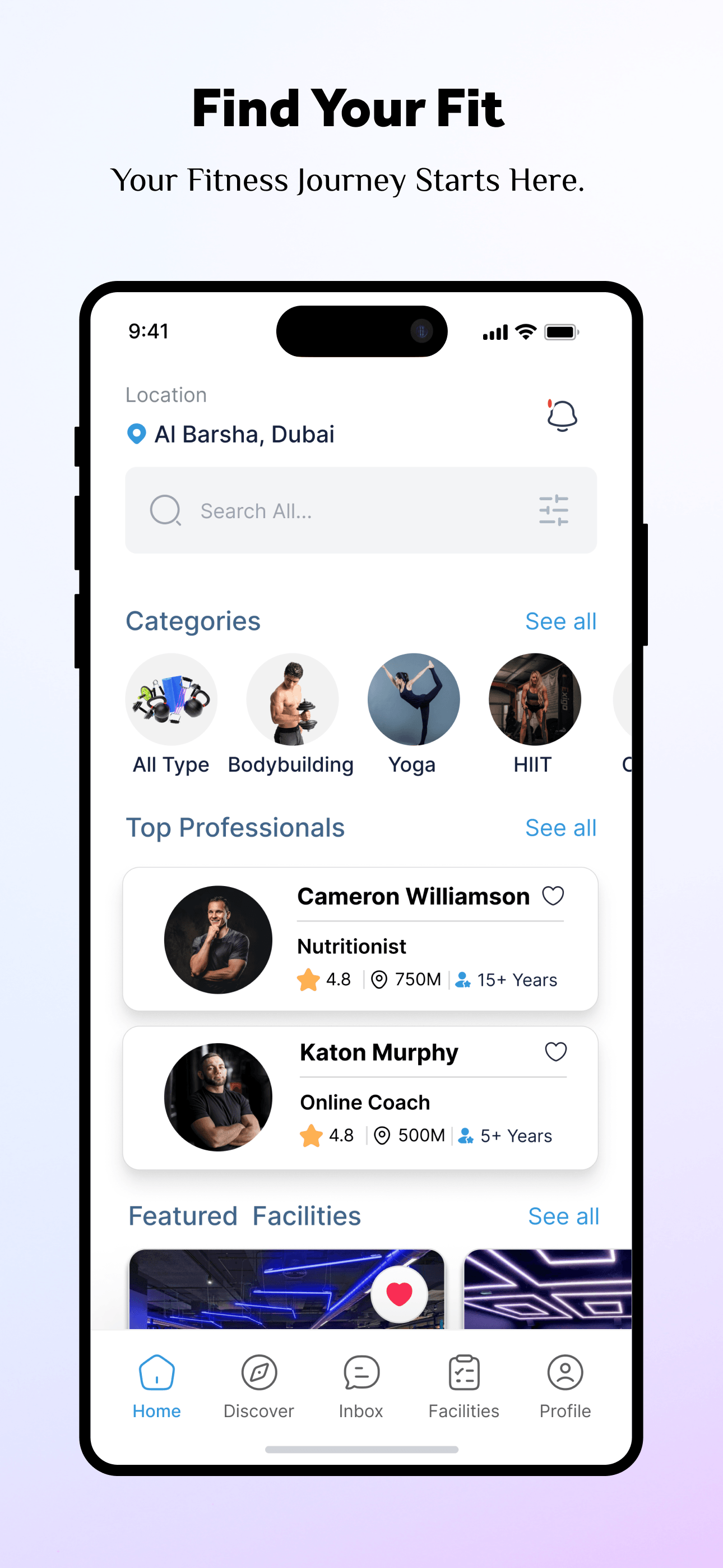 Find Your Fit - Your Fitness Journey Starts Here.